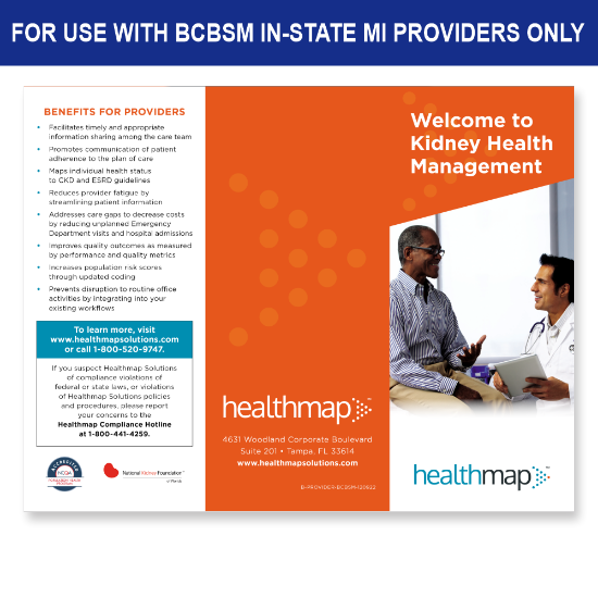 Picture of BCBSM Provider Brochure