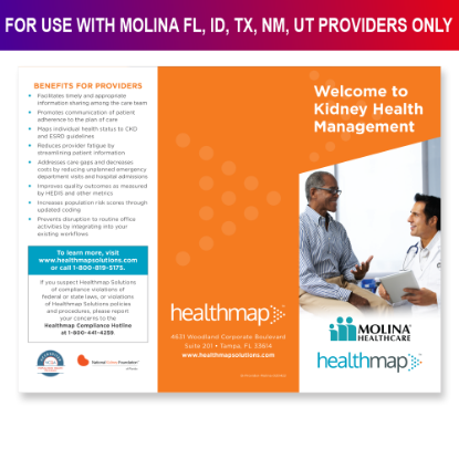 Picture of Molina FL, ID, TX, NM, UT Provider Brochure