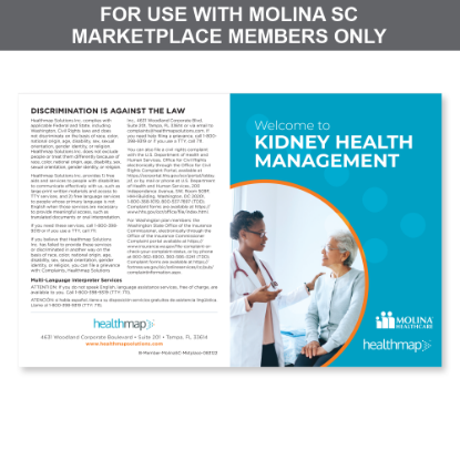 Picture of Molina SC Marketplace Member Brochure