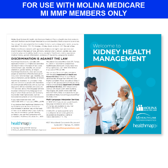 Picture of Molina Medicare MI MMP Member Brochure