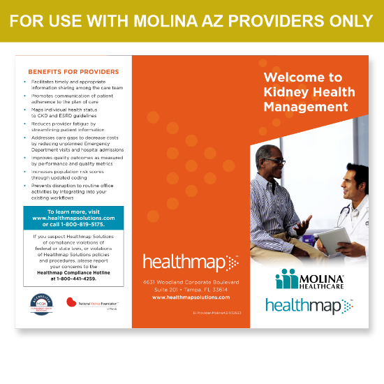 Picture of Molina AZ Provider Brochure