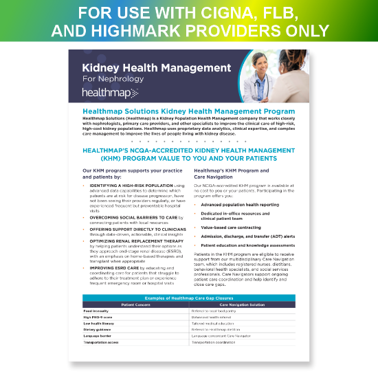 Picture of Kidney Health Management for Nephrology