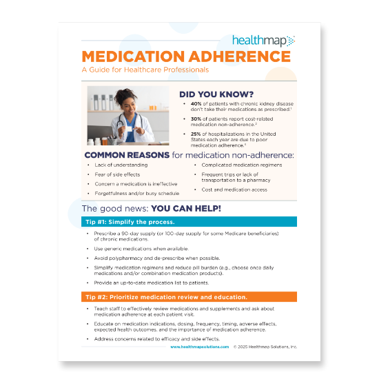 Picture of Medication Adherence Guide for Providers - NC Medicare