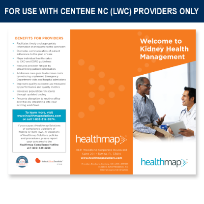 Picture of Centene NC Medicare Provider Brochure