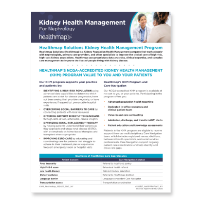 Picture of KHM for Nephrology - NY