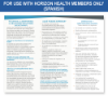 Picture of Horizon Member Brochure - English and Spanish