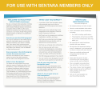 Picture of Sentara Member Brochure